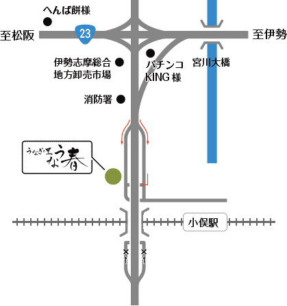 アクセスマップ